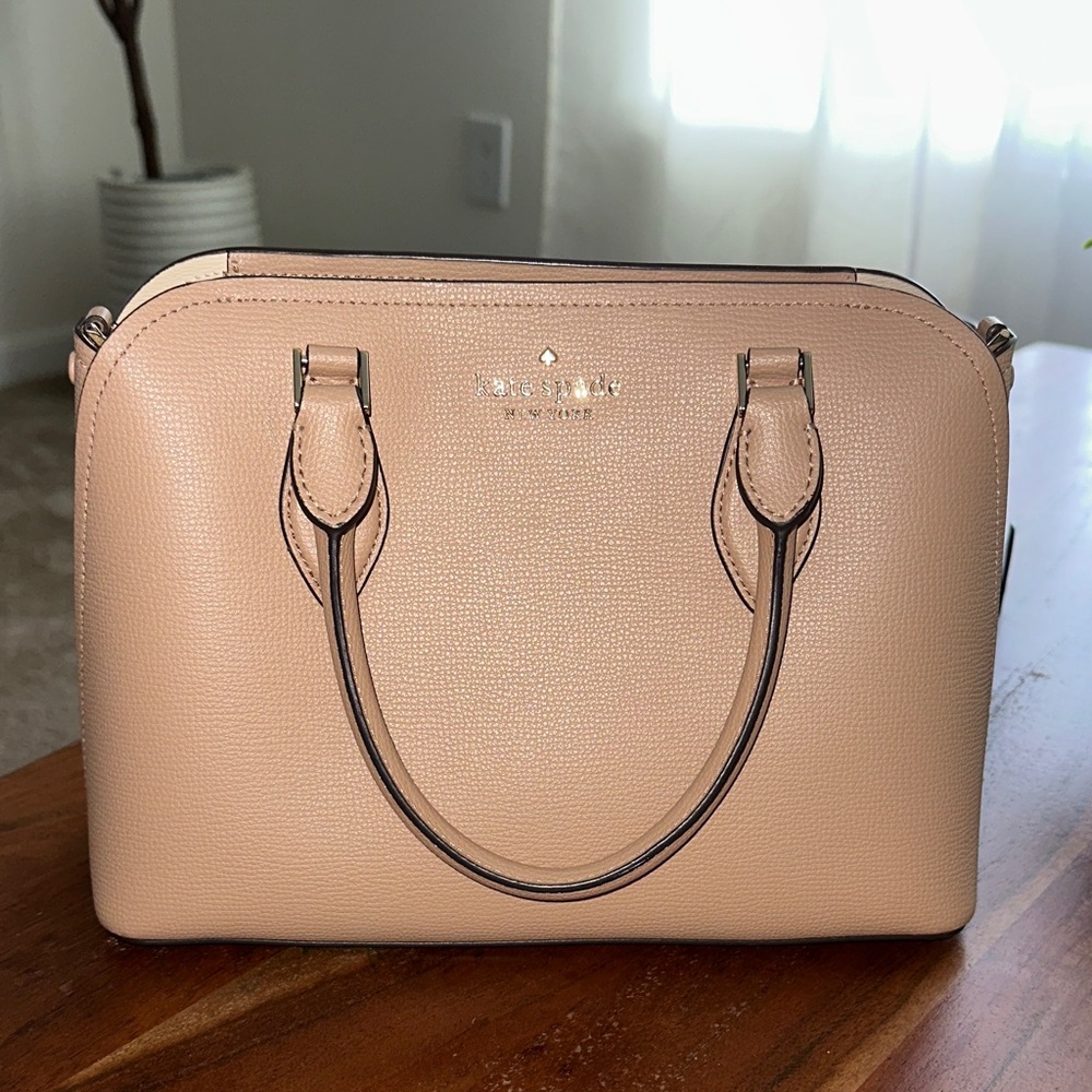 Kate Spade Pale Tan Dome Satchel
